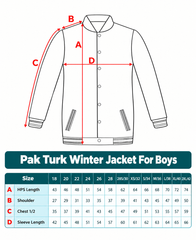 Pak Turk Winter Jacket for Boys