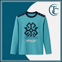 Girls Long-Sleeve Sports Shirt  International Collection